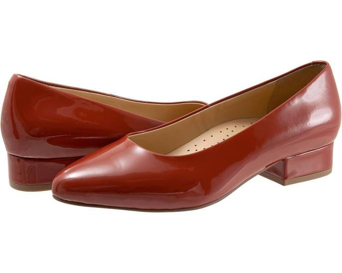 Лодочки Trotters Jewel на устойчивом каблуке