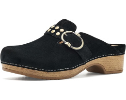 Клогги Dansko Branson из замши с пряжкой и регулируемым ремешком