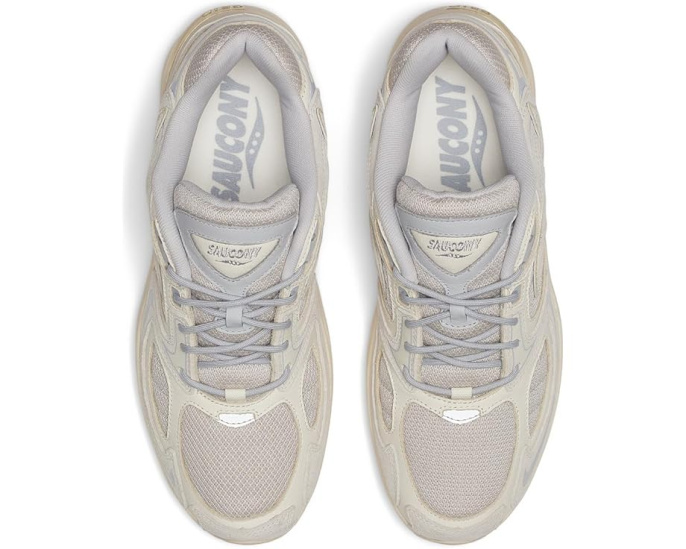 Кроссовки Saucony Grid Jazz 9 с сетчатым верхом и замшевыми вставками