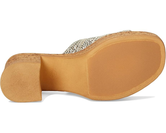 Seychelles Босоножки Applause Metallic Woven с плетением и высоким каблуком
