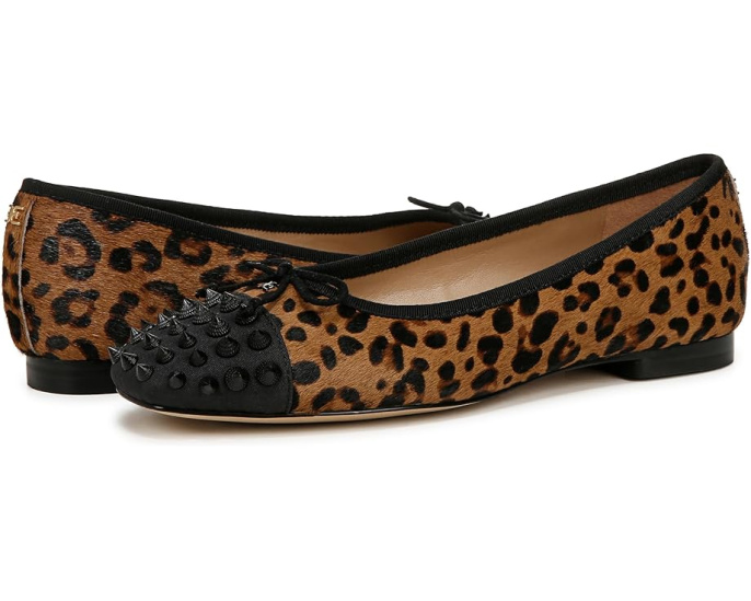 Балетки Monet с шипами на мыске и квадратным носком Sam Edelman