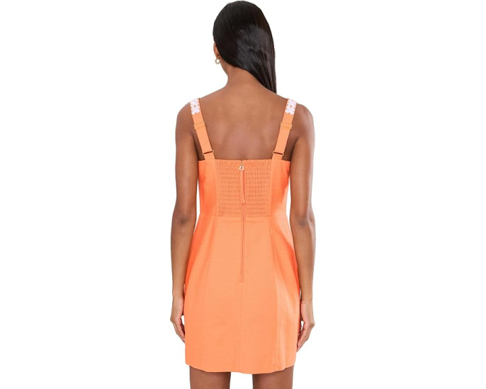 Lilly Pulitzer Комбинезон Isleen Skirted Rompers с юбкой и кружевом