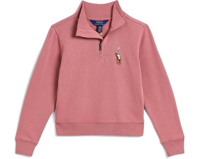 3/4 Zip Fleece Pullover (Toddler/Little Kid)