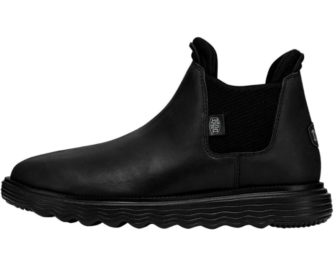Ботинки Hey Dude Branson Craft Leather с эластичными вставками