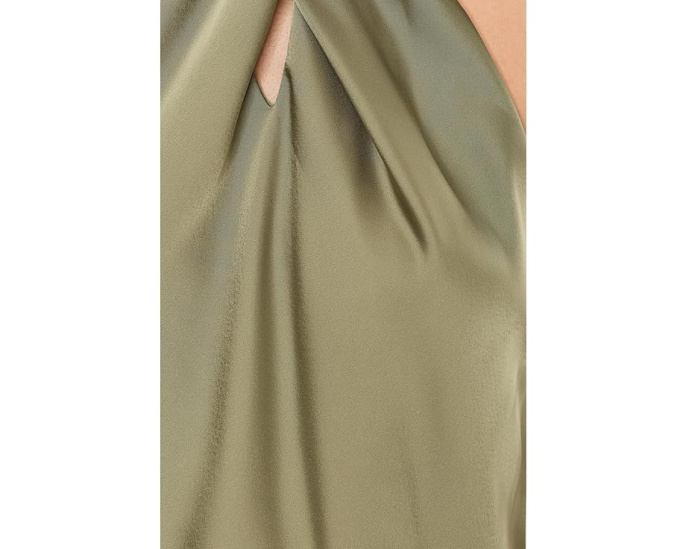 Блуза халтер с закруткой спереди Lauren Ralph Lauren