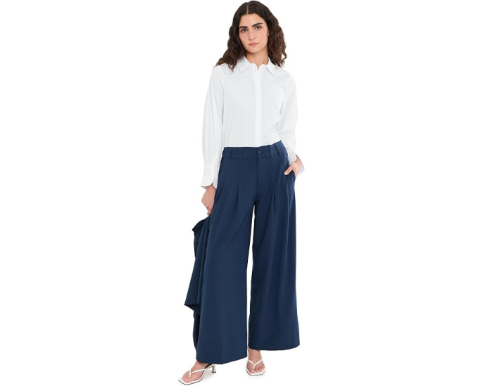 Блуза Adjustable Sleeve Button Front Woven Top Liverpool Los Angeles с регулируемыми рукавами