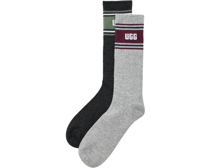 Носки UGG Josias Varsity Crew, 2 пары
