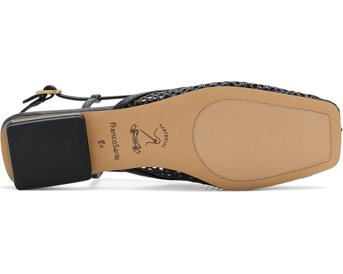 Балетки Franco Sarto Tadella 2 Slingback Flats с квадратным мысом