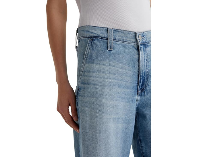 Джинсы AG Jeans Stella с ультраширокими штанинами и длиной до щиколотки