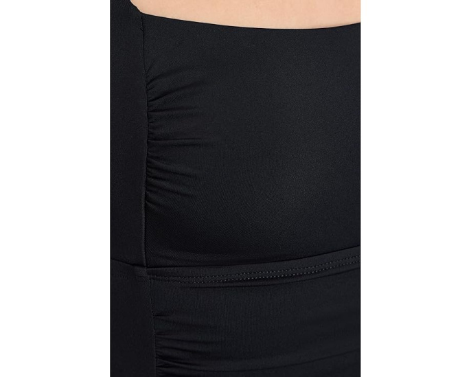 Купальник Tommy Bahama Pearl Square Neck One-Piece с поддержкой и UPF 50+