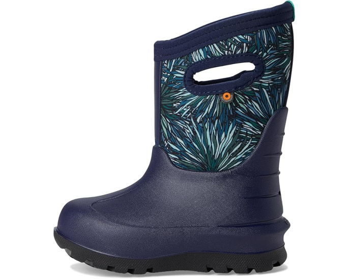 Детские резиновые сапоги Bogs Neo Classic Firework Floral с утеплением Neo-Tech