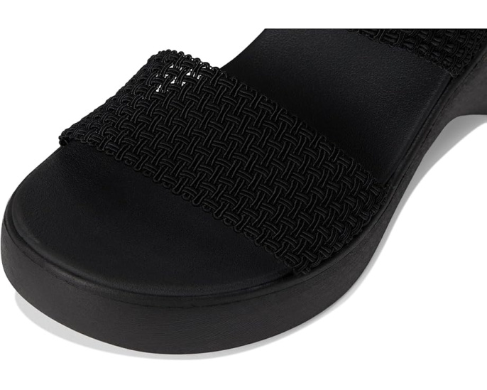 Босоножки Skechers Cali Day на платформе с плетеными резиновыми ремешками