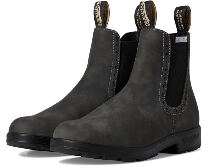 Высокие ботинки Blundstone BL1630 с перфорацией брогги