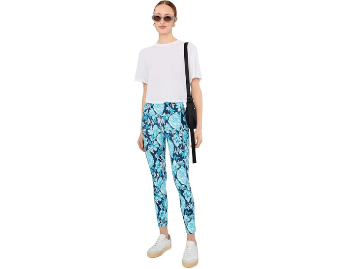Леггинсы Lilly Pulitzer Weekender High Rise Midi с защитой от солнца