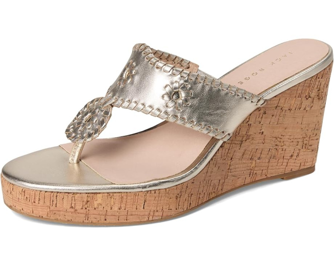 Jack Rogers Jacks High сандалии на платформе с поддержкой свода стопы