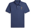 Хлопковая сетчатая поло с мишкой Polo Ralph Lauren (для старших детей)