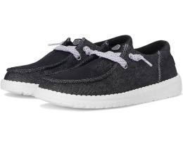 Детские слипоны Hey Dude Kids Wendy Funk Friendship Lace с эластичными шнурками