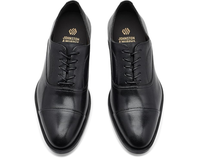 Туфли Johnston & Murphy Conlin Cap Toe оксфорды из натуральной кожи