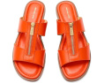 Сандалии Berkley Flat от MICHAEL Michael Kors с молнией и открытым мысом