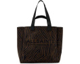 Сумка-тоут AllSaints Izzy Zebra East/West из полиэстера с принтом зебра