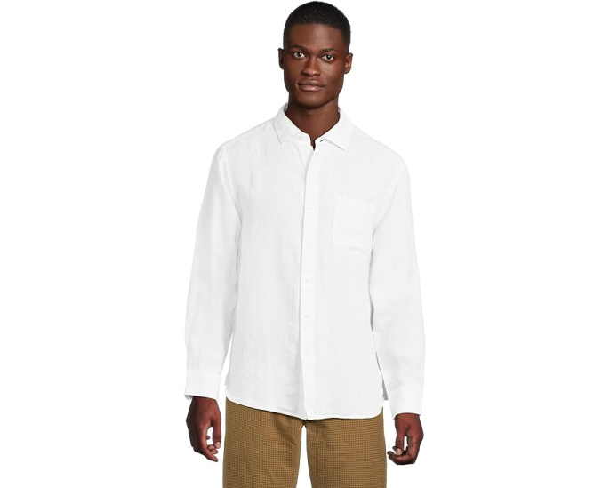 Рубашка Tommy Bahama Paradisio Plaid из льна с длинным рукавом