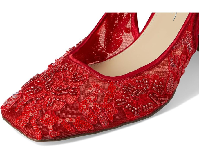 Туфли Blue by Betsey Johnson Ninah на устойчивом каблуке с сеткой