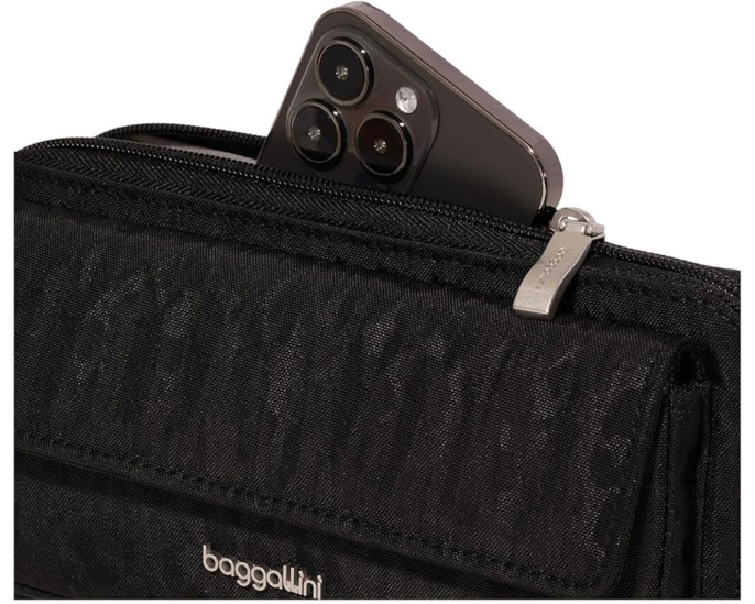 Кроссбоди Rfid Phone Wallet с защитой от считывания Baggallini