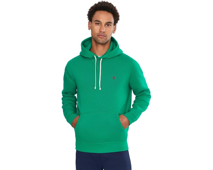 Худи Polo Ralph Lauren RL с флисом и длинным рукавом