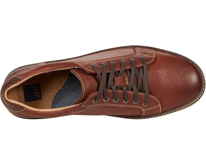 Туфли Johnston & Murphy Mcguffey Lace To Toe с кожаным верхом