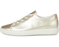 Кроссовки ECCO Soft 7 Floral из натуральной кожи с цветочным принтом