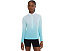 Гольф-топ Jamie Sadock Ombre Stripe Long Sleeve Zip Mock