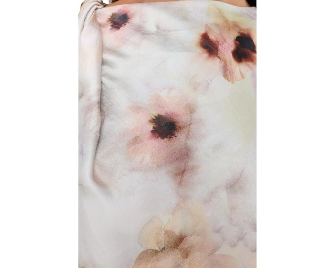 Топ Watercolor Floral Twist Shoulder от Vince