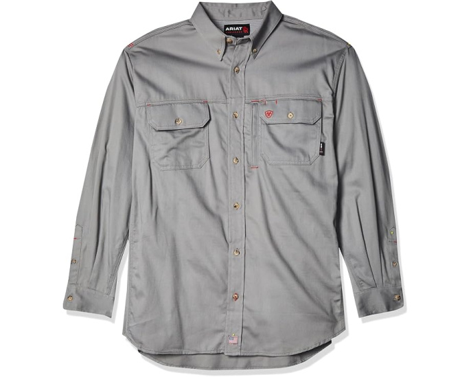 Big & Tall  FR Solid Vent Work Shirt