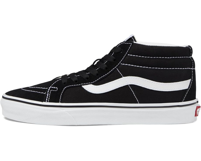Кроссовки Vans SK8-Mid Reissue с тройной строчкой и подошвой Waffle