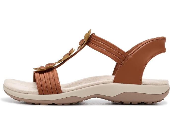 Веганские сандалии SKECHERS Reggae Slim Hands Free с цветочным принтом