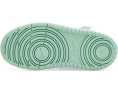 Кроссовки Nike Court Borough Low Fade для малышей White и Arctic Green
