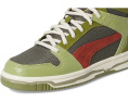 Кроссовки PUMA Kids Rebound Layup Mid Jurassic World с тематическим дизайном