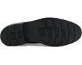 Clarks Emmet Step туфли на каждый день из черной гладкой кожи