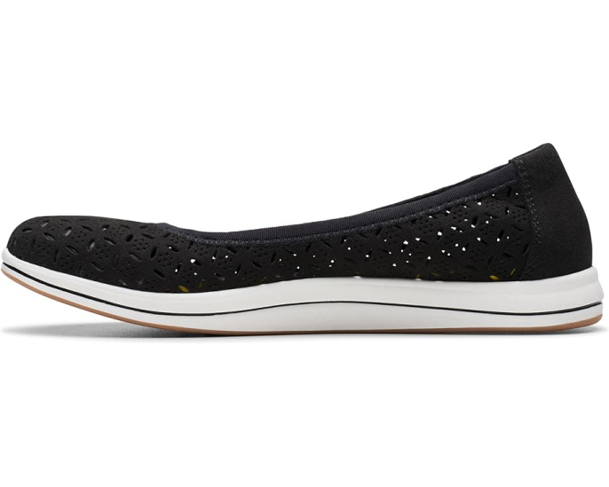 Clarks Breeze Roam дышащие балетки с перфорацией и сетчатой подкладкой