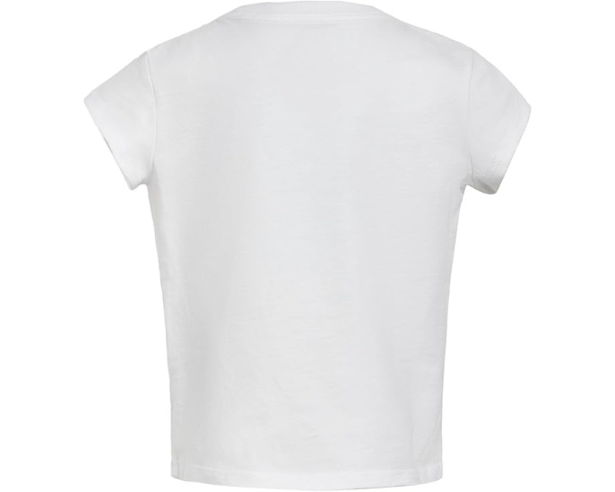 Комплект adidas Kids Cap Sleeve Tee & Woven Short Set с принтом и эластичным поясом