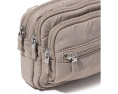 Сумка Baggallini Triple Zip Bagg с регулируемым ремнем и несколькими отделениями