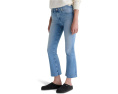 Джинсы AG Jeans Farrah Mid Rise Crop Boot укороченные с расклешенным низом