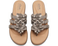 Сандалии Clarks Elizabelle Mae с кожаным верхом и цветочным декором