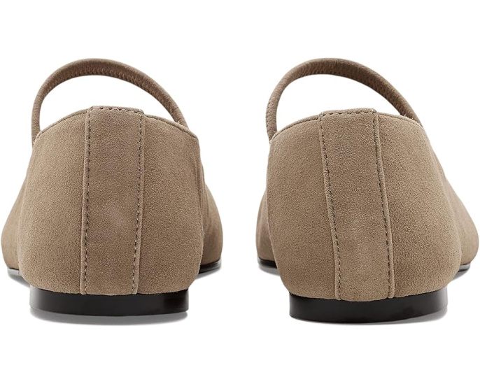 Балетки Madewell Greta из замши с эластичной лямкой