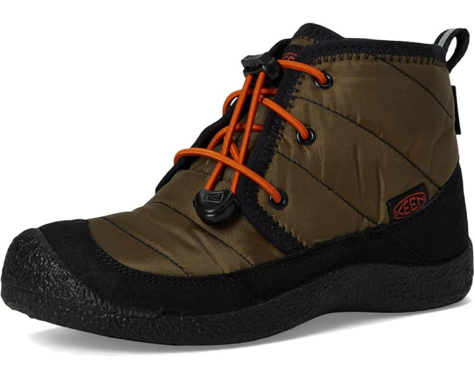 Детские утепленные водонепроницаемые ботинки чукка KEEN Howser 2 Quilted Mid Height