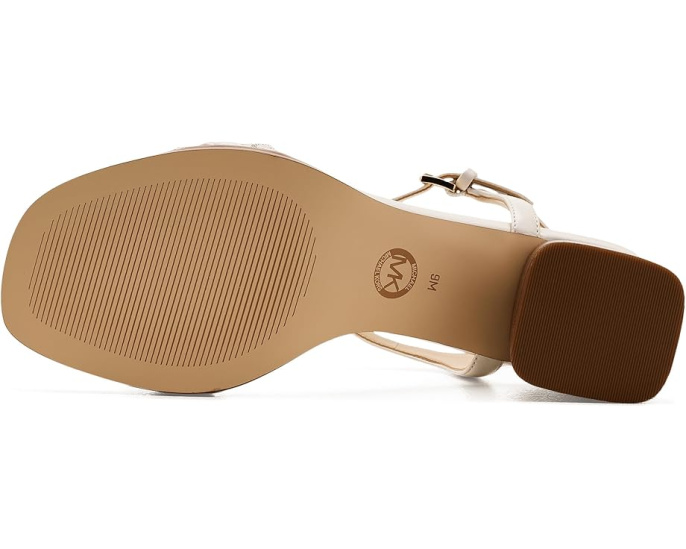 Сандалии Mandy Mid Sandal MICHAEL Michael Kors на квадратном каблуке с ремешком