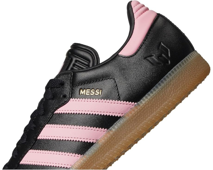 Кроссовки Samba Messi с резиновым верхом и подошвой adidas