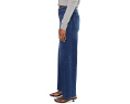 Meg High-Rise Wide Leg Side Panel Raw Hem
