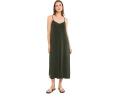 Eileen Fisher платье-комбинация Fine Stretch Jersey с миди-длиной