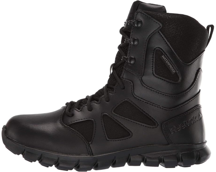 Reebok Work 8" Sublite Cushion Tactical тактические ботинки черные